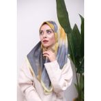 Eyşan İpek Renkli Karma Desen Dijital Soft Eşarp - 100 x 100 cm