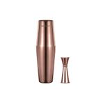 Eysigo Bakır 550/750 ml 2 Parça Boston Kokteyl Shaker Seti