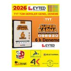 Eyted Tyt Hazırlık 6 Farklı Yayın Süper Karma Genel Deneme +Android Kalem