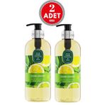 Eyüp Sabri Tuncer 2x500 ml Çeşme Limonu Doğal Zeytinyağlı Sıvı Sabun