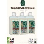 Eyüp Sabri Tuncer 3 Adet Tütün Kolonyası Yedek Şişe 1 Lt ve ROSIE Pamuk 60'lı