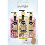 Eyüp Sabri Tuncer 3x750 ml Warm Sugar + Silky Touch + Love Kisses Duş Jeli