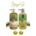 Eyüp Sabri Tuncer 600 ml Doğal Zeytinyağlı Duş Jeli Ve 600 ml Zeytin Yağlı Şampuan