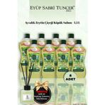 Eyüp Sabri Tuncer 8 Adet Ayvalık Zeytin Çiçeği Köpük Sabun 1,5 L Yeşilçay Koku Hediye