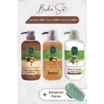 Eyüp Sabri Tuncer Argan Yağlı Şampuan, Duş Jeli, Saç Kremi ve Şampuan Fırçası