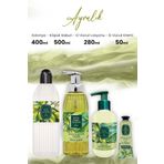 Eyüp Sabri Tuncer Ayvalık Zeytin Vücut Losyonu 280 ml Kolonya 400 ml Krem 50 ml ve 500 ml Köpük Sabun