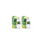 Eyüp Sabri Tuncer Beyaz Çay Kolonyası 400 ml Silindir Cam Şişe, Set of 2