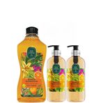 Eyüp Sabri Tuncer Bodrum Mandalinası Doğal Zeytinyağlı Sıvı Sabun 2 Adet 500 Ml+ 1.5 Lt 1 Adet