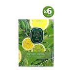 Eyüp Sabri Tuncer Çeşme Limonu Kolonyalı Mendil 50'li x 6 Adet