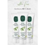 Eyüp Sabri Tuncer Doğal Aloe Vera Özlü 3x90 ml Diş Macunu