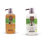 Eyüp Sabri Tuncer Doğal Hindistan Cevizi Sütlü 600 ml Duş Jeli + Doğal Argan Yağlı 600 ml Duş Jeli