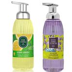 Eyüp Sabri Tuncer Doğal Zeytinyağlı 500 ml 2'li Paket Alaçatı Lavantası - Çeşme Limonu Köpük Sabun