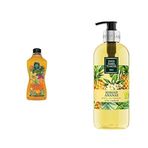 Eyüp Sabri Tuncer Doğal Zeytinyağlı Sıvı Sabun, Bodrum Mandalinası, 1,5 L Pet Şişe (1 x 1500 ml) xEyüp Sabri Tuncer Doğal Zeytinyağlı Sıvı Sabun Hawaıı Ananas (500 ml)