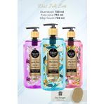 Eyüp Sabri Tuncer Duş Jeli Blue Moon, Pure Love, Silky Touch 750 ml ve Duş Süngeri