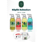 Eyüp Sabri Tuncer Ferah Esinti 4'lü Set 500 ML Köpük Sabun ve ROSIE