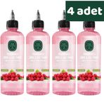 Eyüp Sabri Tuncer Frambuazlı Sirkeli 4x500 ml Saç Toniği