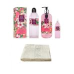 Eyüp Sabri Tuncer Japon Kiraz Çiçeği 3 lü Set + 30 x 50 cm El ve Yüz Havlusu