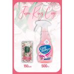 Eyüp Sabri Tuncer Japon Kiraz Çiçeği Kolonyalı Mendil 150 Adet ve 500 ml Köpük Sabun