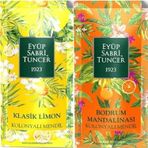 Eyüp Sabri Tuncer Klasik Limon Ve Bodrum Mandalinası 50 Adet Kolonyalı Mendil (25+25) 2 Li Set