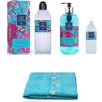 Eyüp Sabri Tuncer Okyanus 3 lü Set + 30 x 50 cm El ve Yüz Havlusu
