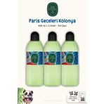 Eyüp Sabri Tuncer Paris Gecesi Kolonyası 400 ML Pet Şişe 3 Adet ve ROSIE Pamuk