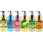 Eyüp Sabri Tuncer Sıvı Sabun Seti Ayvalık Zeytin Çiçeği, Çeşme Limonu, Japon Kiraz Çiçeği, Okyanus, Bodrum Mandalinası, Hawaii Ananas 500 ML