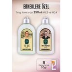 Eyüp Sabri Tuncer Tıraş Kolonyası No 3, No 4 ve Zigzag Pamuk 50 gr