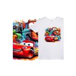EZ Design Cars Şimşek McQueen Baskılı Tshirt