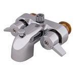Ez-Flo 11129 Add-On Shower Diverter Bathcock Polished Chrome