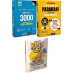 Ezberbozan 3000 Çözümlü Soru - Ags-Kpss-Ales-Dgs Ezberbozan Paragraf Tamamı Video Çözümlü Soru Bankası + 3 Deneme Hediye