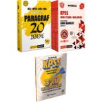 Ezberbozan Paragraf 20 Deneme - 2026 Kpss Ortaöğretim Soru Bankası Modüler Set Genel Yetenek Genel Kültür Tamamı Çözümlü (5 Kitap) + 3 Deneme Hediye
