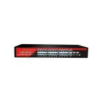 Ezcool 24PORT EZ-24PSF-SFP Gıgabıt 2-Sfp 320W Poe Yönetilemez Swıtch
