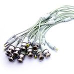 Ezcool Bnc+Power Jack 10'lu Paket Tel Kablo