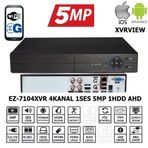 Ezcool EZ-7104XVR XVRVIEW 4CH 5MP Koaksiyel Ses