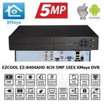 Ezcool EZ-8404AHD 4 Kanal 5 MP 1 Ses 1HDD Xmeye XVR Kayıt Cihazı