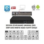 Ezcool EZ-8516AHD 16 Kanal 5 Mp 1hdd Xmeye Kayıt Cihazı - SİYAH