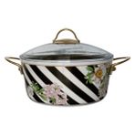 Ezem 8818 Begonvil Emaye 24 cm. Derin Tencere