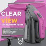 Ezere Clearview Şarjlı Cam Temizleyici Silme Makinesi Mikrofiber Başlıklı-1852