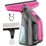 Ezere Clearview Şarjlı Cam Temizleyici Silme Makinesi Mikrofiber Başlıklı-(5775)