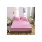 Ezgi Mode Morepenye Lastikli Çarşaf%100 Pamuk Pembe 180x200, PENYE-2