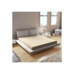 Ezgi Penye Lastikli Çarşaf%100 Pamuk Bej Krem 180x200 cm, pamelahome461651GRİ