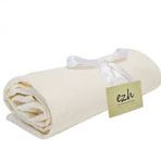 Ezh 120x110 cm %100 Pamuklu 4 Kat Krem Müslin Bebek Battaniyesi