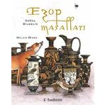 Ezop Masalları (Tudem)-Ciltli Şömizli Büyük Boy Kuşe Kağıt