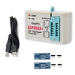 EZP2023+ USB EEprom Flash Bios Programlayıcı 24 25 26 93 95 Serisi SPI Anakart Harddisk Televizyon Hafıza Entegresi Kopyalama Atmel Winbond Gigadevice ST Nexflash Mxic Sst