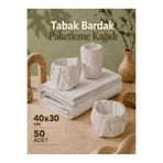 Ezupack 50 Adet 30x40 Bardak Tabak Cam Kase Sarma Taşıma Koruma Paketleme Ambalaj Kağıdı