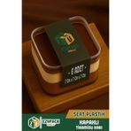 Ezupack 6'lı Kare Tiramisu Cup 280 cc Mika Kase Plastik Şeffaf Kapaklı Sunum Kabı Tatlı & Meze Ve Salata Kap