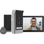 Ezviz Akıllı Ev Sistemi, Ev Tipi Akıllı Görüntülü Diafon Sistemi, Giriş Kapı Zilli, Wıfı 2k Kıt + Solar + Smart Tag Cs-Ep7 (3mp)