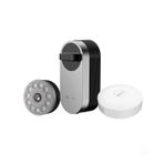 EZVIZ DL01S Smart Lock çok fonksiyonlu klavye ve A3 Home Gateway, uzaktan erişim ve Bluetooth fonksiyonlu akıllı kapı kilidi, elektronik kapı kilidi cep telefonunuzu anahtar haline getirir, gri