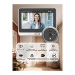 EZVIZ DP2 Akıllı Kapı Dürbünü | 1080P, 4.3″ Ekran, PIR Algılama, İki Yönlü Görüşme, microSD/Cloud