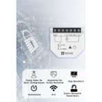 Ezvız T36 Çift Kanallı Wi-Fi Akıllı Röle Modülü – Mobil Uygulama Uyumlu, Uzaktan Kontrol, Kompakt Tasarım | Fynix Teknoloji - 1 Adet